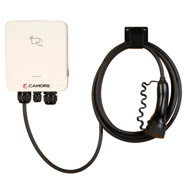 image Cahors - Borne de recharge Boxeo Home 7kW avec câble T2S de 5m – Image 1
